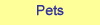 navigation bar element linking to pets page