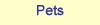 navigation bar element linking to pets page