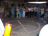 Peace Vigil, Taos, NM, 17 August 2005
