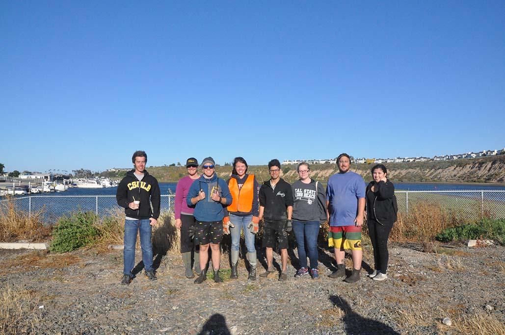 CSULB oyster
                bed team