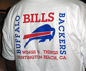 Bills Fan Tee Shirt