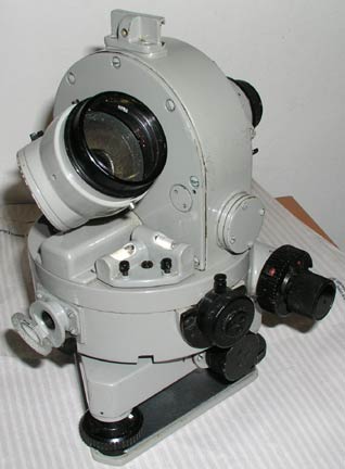 Photo of the rear side of an ATK-2 Aerological (balloon) theodolite