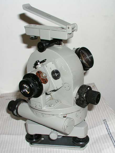 photo: atk-2 pibal theodolite with compass attached