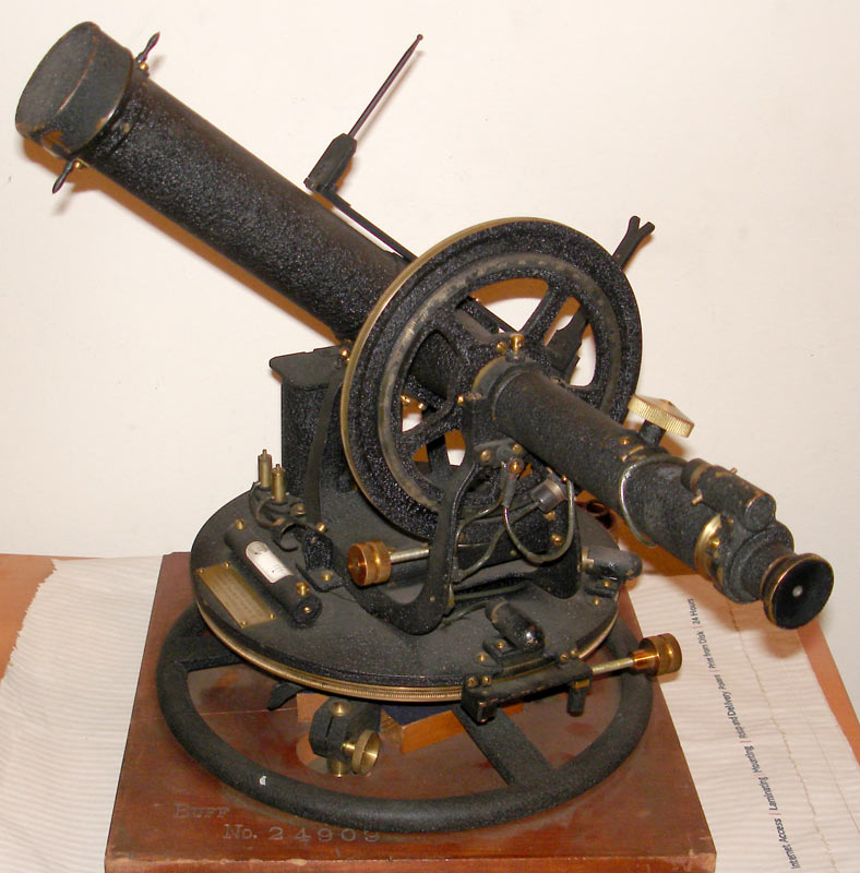 Photo of a Buff and Buff Pilot Balloon Theodolite