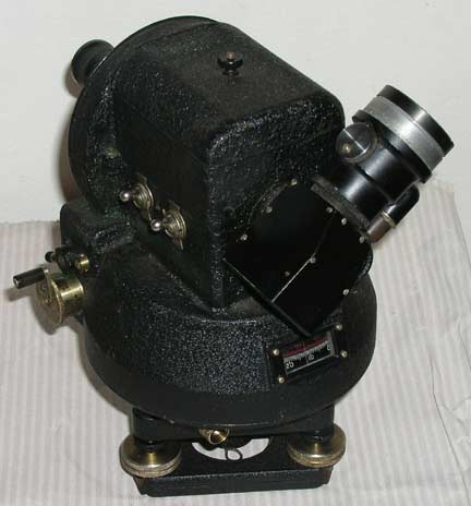 image of  rear side of Watts MKII showing objective telescope
